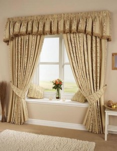 Beige Curtain Window Seat Simple Designer Curtains for Windows